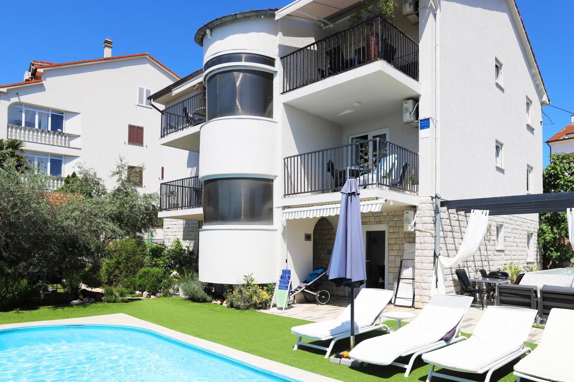 Apartments Skandi1 Malinska Εξωτερικό φωτογραφία